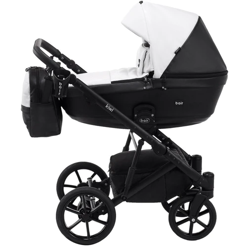 Коляска 2 в 1 Bair Kiwi ECO BK-51/15 білий/чорний (680899): Можливість встановлення люльки есть