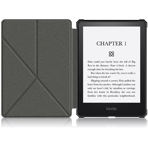 Аксессуар к электронной книге BeCover Ultra Slim Origami Gray for Amazon Kindle Paperwhite 11th Gen (707221)