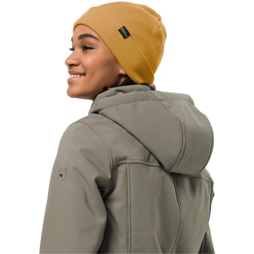 Шапка Jack Wolfskin Rib Hat горчичная (1903891_5137): Производитель Jack Wolfskin