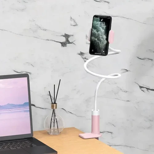Держатель Hoco Desk Holder PH23 Pink/White фото 5