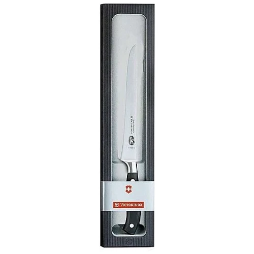 Кухонный нож Victorinox Forged Boning Grand Maitre 15см черный (7.7303.15G): Лезвие нержавеющая сталь