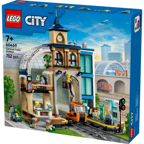 Конструктор LEGO City Центральный железнодорожный вокзал (60469)