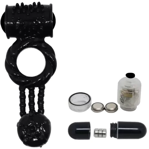 Эрекционное вибро кольцо с стимулятором клитора BAILE Sweet Vibration Ring, BI-014080-1