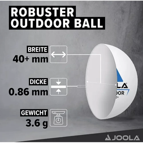 Набор для настольного тенниса Набор для настольного тенниса Joola Duo Pro 2 Bats 3 Balls (54821) фото 2