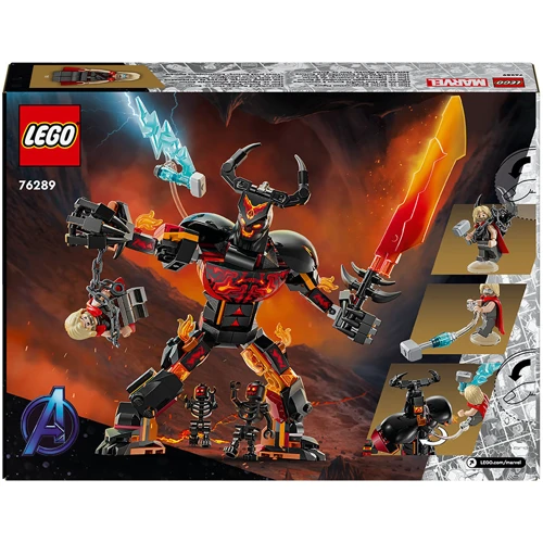 Конструктор LEGO Marvel Конструкторська фігурка Тор проти Суртура (76289) фото 8