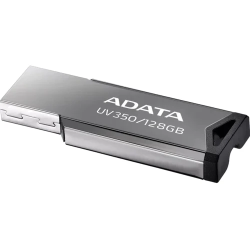 USB-флешка ADATA 128GB UV350 USB 3.1 Metallic (AUV350-128G-RBK): Обсяг пам'яті 128 GB