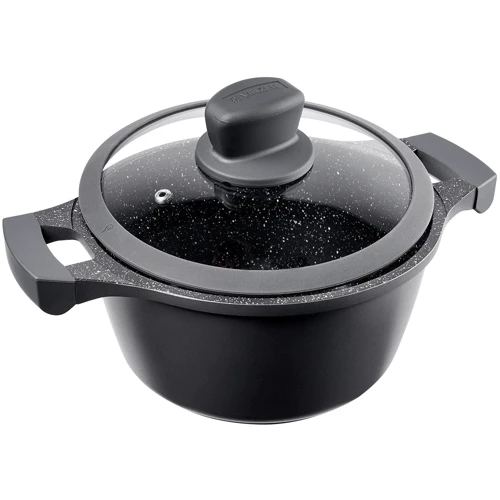 Кастрюля Vinzer с крышкой Nitro Induction Line d 24 cм 3.8 л (50458)