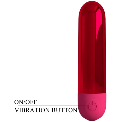 Вибропуля LYBAILE Pretty Love Kiwi Red (BI-300091-3)