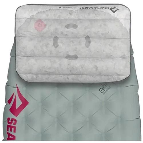 Надувний килимок Ether Light XT Insulated Mat 2020 183 х 55 х 10 см Pewter від Sea to Summit (STS AMELXTINS_R): Зовнішній матеріал 30/40D Nylon