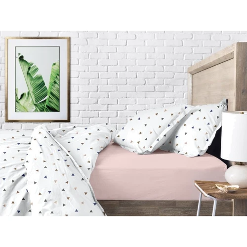 Комплект постельного белья Cosas Delta Color Rose детский на резинке 110x140 см (DeltaColor_Rose_140)