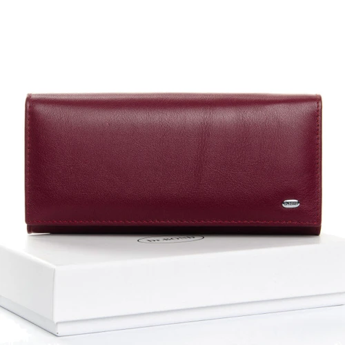 Женский кошелек Dr. Bond бордовый (32693 purple-red)