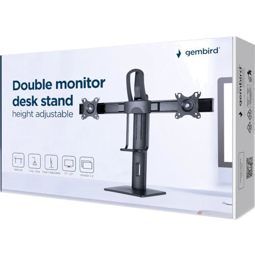 Крепление для мониторов Gembird MS-D2-01 фото 16