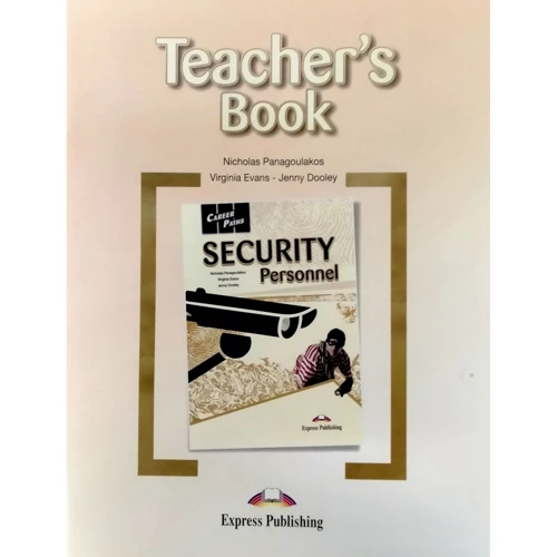 Career Paths: Security Personnel: Teacher's Book