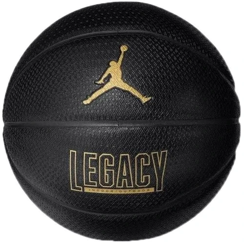 М'яч для гри NIKE JORDAN LEGACY 2.0 8P DEFLATED BLACK/BLACK/BLACK/METALLIC GOLD баскетбольний size 7