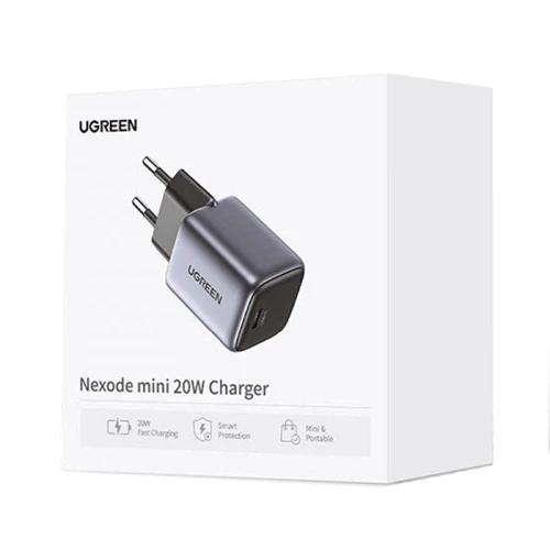 Зарядное устройство Ugreen USB-C Wall Charger CD318 PD 20W Nexode mini (90664): Тип сетевое
