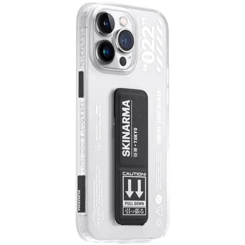 Чохол для iPhone SkinArma Taihi Sora з Grips-Tand Clear for iPhone 14 Pro Max: Колір прозрачный