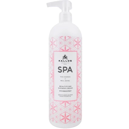 Kallos Cosmetics Vitalizing Shower Gel Rose Крем-гель для душа с экстрактом розы 1000мл