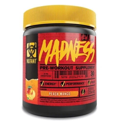 Mutant Madness 225 g /30 servings/ Peach Mango