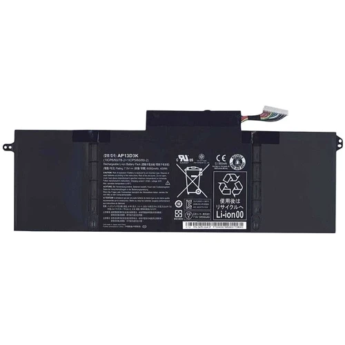 Батарея для ноутбука Acer Acer AP13D3K Aspire S3-392G 7.5V Black 6060mAh Orig