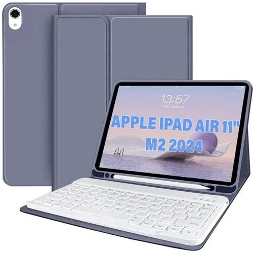 Аксессуар для iPad BeCover Case Smart Keyboard Purple for iPad Air (2020-2025) (711399)