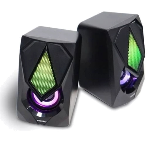 Акустична система Microlab B-25 2.0 Black: Вихідна потужність колонок 2 x 3 Вт