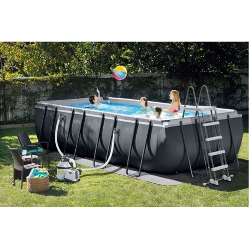 Каркасный бассейн Intex 26356, 549 х 274 х 132 см (4 500 л/час, лестница, тент, подстилка) фото 8