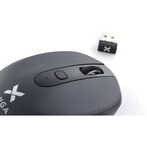 Мышь Vinga MSW-908 Silent Click grey: Вес 59 г