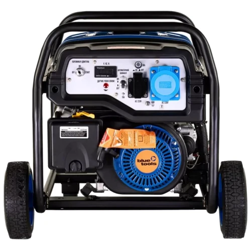 Бензиновый генератор BLUETOOLS BG5000E (4.8 кВт) (220-7004): Объем двигателя 274 куб.см