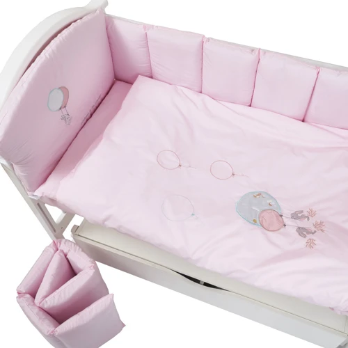 Комплект постельного белья Twins Babycentre Welcome to the world розовый (4012-BTWW-08): Тип постельный комплект