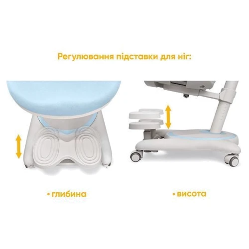 Детское кресло Mealux Ortoback Base Pink (Y-508 KP Base): Max высота сиденья, см 57