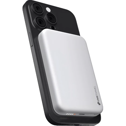 Внешний аккумулятор Umetravel Power Bank 5000mAh M51 Magnetic Wireless 20W White: Количество USB 1