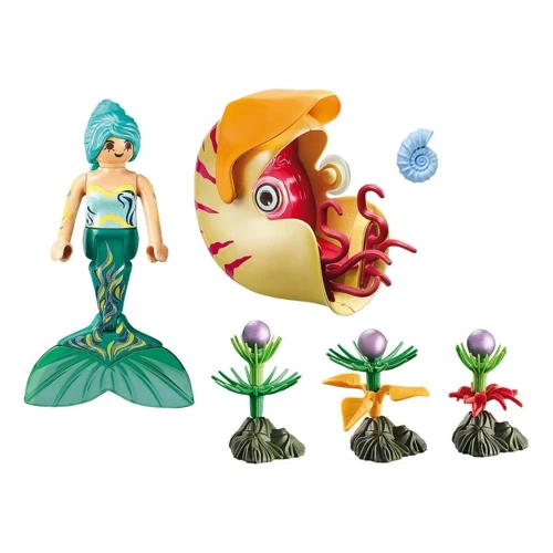 Конструктор Playmobil Русалка и повозка из морской ракушки 70098: Производитель Playmobil