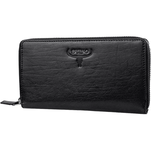 Чоловічий гаманець Buffalo Wild чорний (DNK556-BWJ-black)