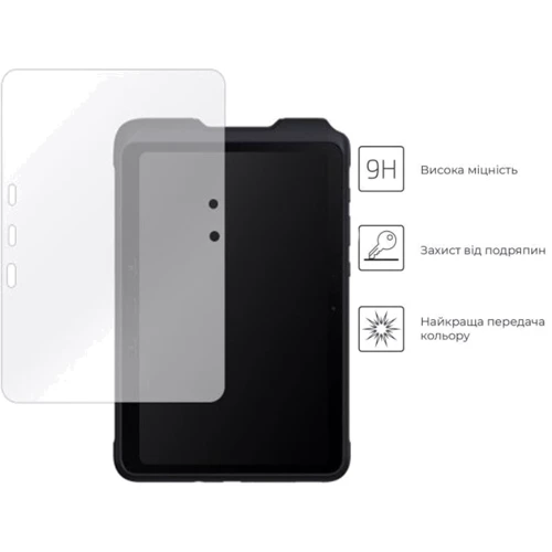 Аксесуар для планшетних ПК BeCover Tempered Glass Clear для Samsung Galaxy Tab Active 4 Pro 5G 10.1" (708392): Матеріал закаленное стекло