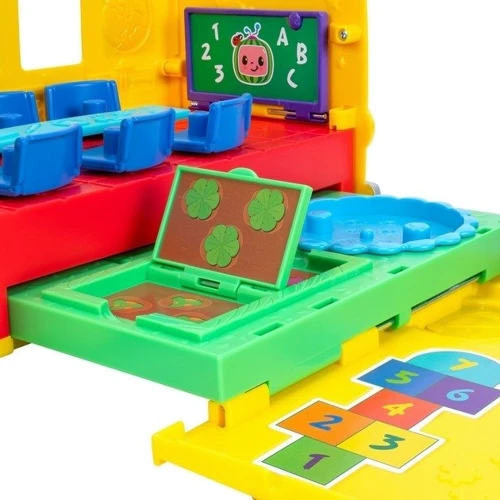 Ігровий набір CoComelon Vehicle Шкільний автобус трансформер, світло, звук (CMW0509)