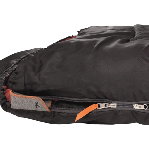 Спальний мішок Easy Camp Nebula XL/0°C Black (Right): Вага з упаковкою +1265 г