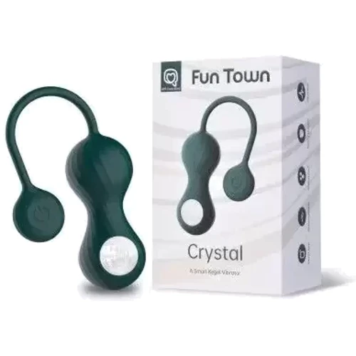 Смарт-тренажер Кегеля Magic Motion – Crystal Duo Smart Kegel Vibrator (бирюзовый)