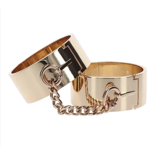 Наручники металлические Taboom Slave Wrist Cuffs (золотой): Производитель Taboom