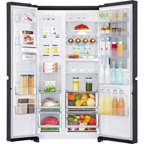 Холодильник Side-by-Side LG GC-Q247CAMT: Количество дверей 3