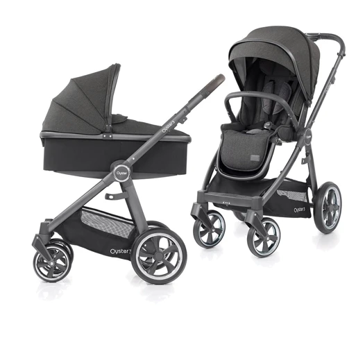 Універсальна коляска 2 в 1 BabyStyle Oyster 3 Pepper / City Grey NEW (O3SUPP/O3CCPEP)