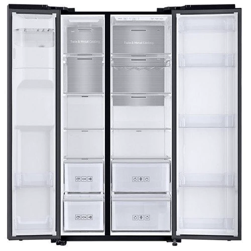 Холодильник Side-by-Side Samsung RS68N8241B1: Расположение морозильной камеры Слева