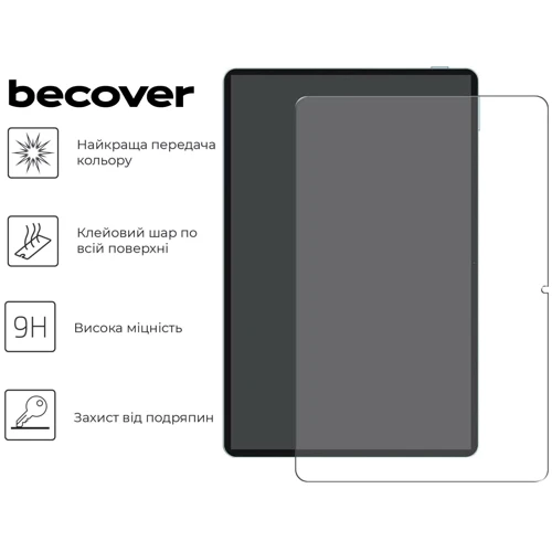 Аксессуар для планшетных ПК BeCover Tempered Glass Clear for Teclast Tab M50S 10.1 (713131) фото 3