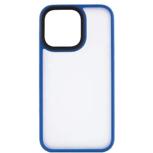Чохол для iPhone Mobile Case TPU+PC Metal Buttons Light Blue для iPhone 14 Plus