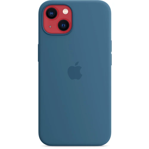 Чохол для iPhone Apple Silicone Case with MagSafe Blue Jay (MM273) for iPhone 13: Тип чохла накладка на задню частину