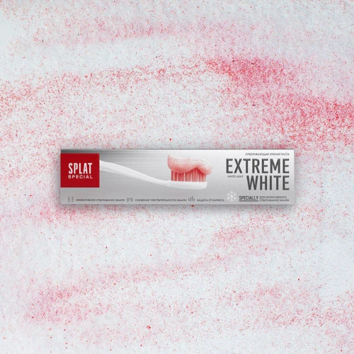 SPLAT Special Extreme White 75 ml Зубна паста: Кількість в упаковці, шт 1