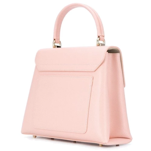 Жіноча сумка-сетчел Furla 1927 S Top Handle Bakpaco пудровая (BAKPACOARE0001BR00): Фактура Зерниста, матова