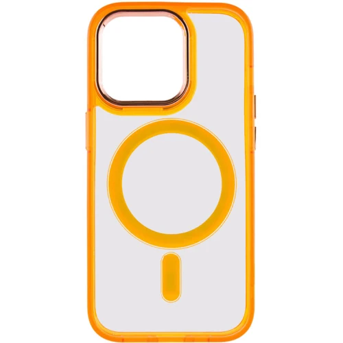 Чехол для iPhone Epik TPU Iris with MagSafe Orange for iPhone 14
