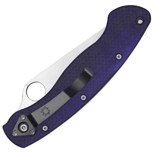 Нож Spyderco Military синій S110V (C36GPDBL): Тип ножа Карманный