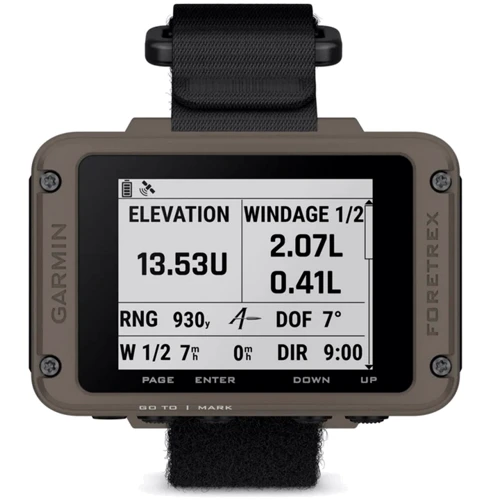 Garmin Foretrex 901 Ballistic Edition Wrist-mounted GPS Navigator with Strap (010-02760-00): Область применения туристический