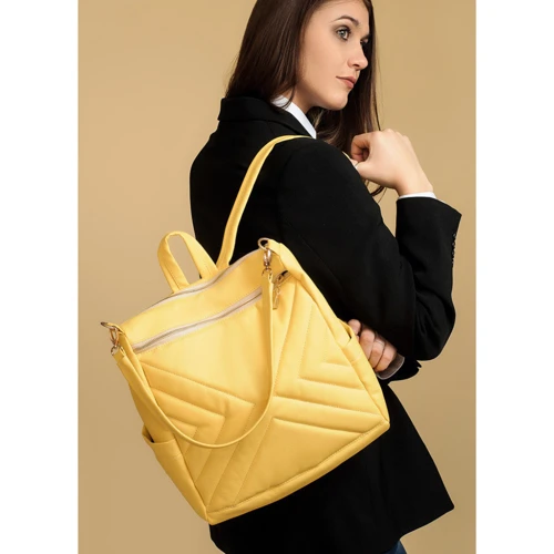 Жіночий рюкзак Sambag Trinity 0SO жовтий (28319028): Тип Рюкзаки